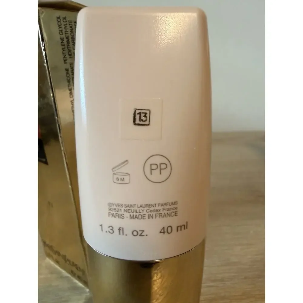 YSL Perfect Touch Radiant Brush Foundation #13 1.3oz 40ml Unused W Box